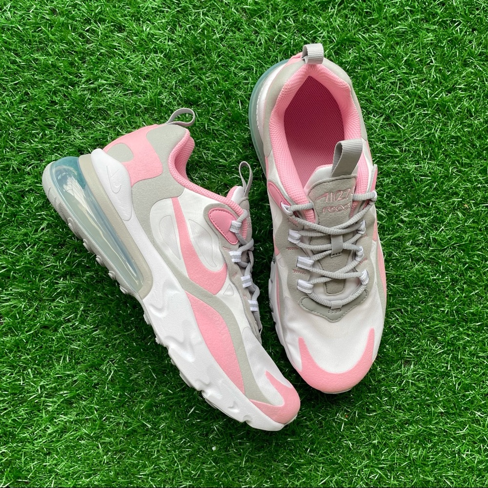 Nike Air Max 270 React White / Pink - Picture 2 of 7